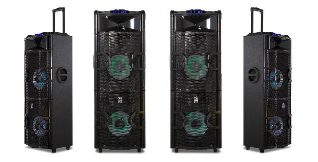 GoClever Sound Club Hero mobile Soundanlage DJ Set LED Lautsprecher