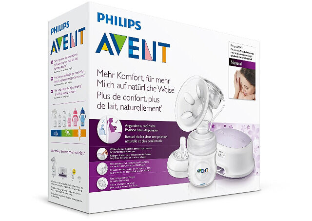 Philips Avent SCF33 elektrische Milchpumpe Naturnah Muttermlich Pumpe 