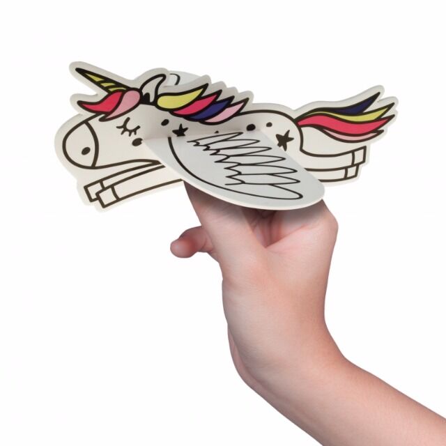 10-550831, Styropor Flieger "Einhorn", fliegendes Einhorn, Flying