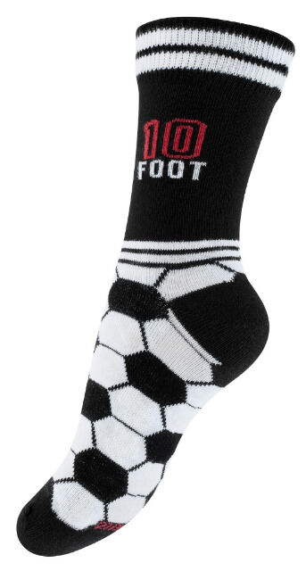 Kinder Baumwollsocken mit Fußball-Motiven