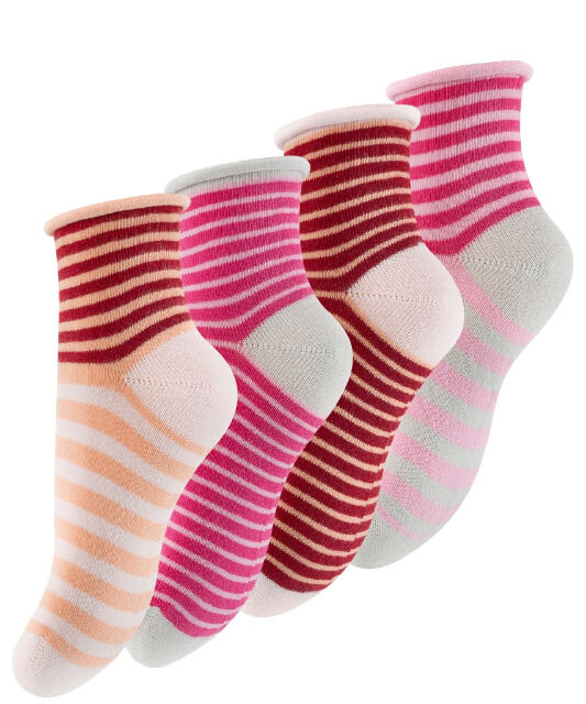 Kinder Baumwollsöckchen mit Rollrand 