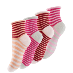 Kinder Baumwollsöckchen mit Rollrand 