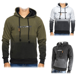 Men's pullover long sleeve top hoodie size M-XXL 13,25 EUR each