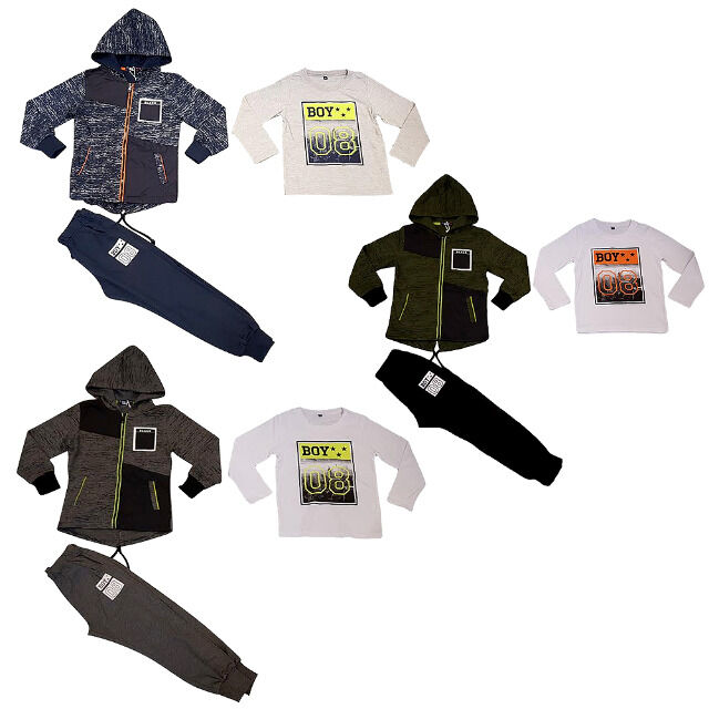 Jungen Jogging Freizeit Sport Anzüge für 4-12 J. je 12,95 EUR