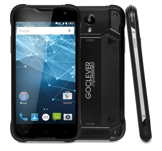 GoClever QUANTUM 2 500 Rugged Outdoor Smartphone IP65 wasserdicht mit Powerbank Funktion