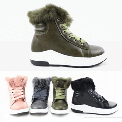 Damen Freizeit Sport Schuhe Sneaker Boots