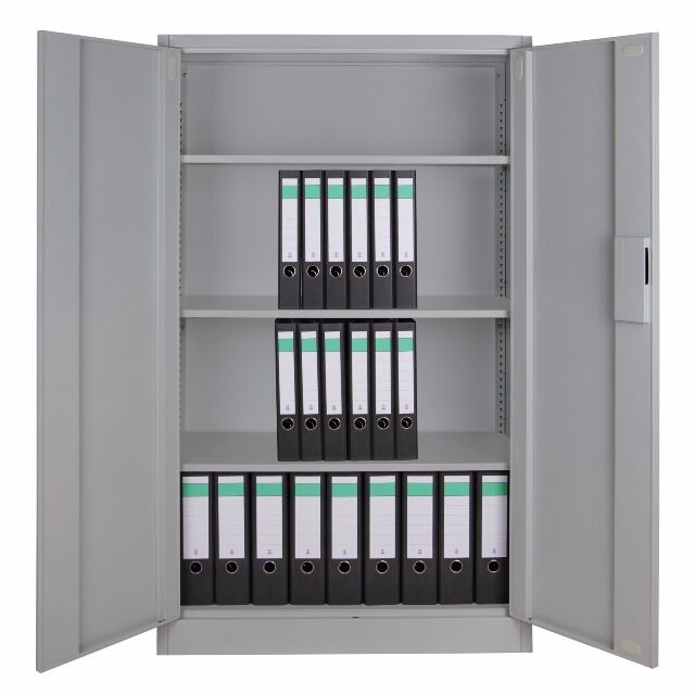Spind Büroschrank Aktenschrank 140 x 85 x 39 cm