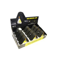 COB LED Arbeitslampe Taschenlampe im Display