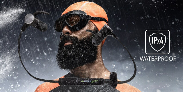 GoClever Sound Club Active Sport Bluetooth Kopfhörer Ohrhörer IPX4 mit Magnet