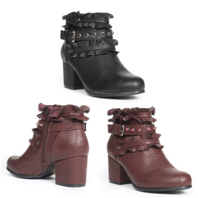 Damen Herbst Winter Stiefel Boots Schuhe