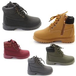 Kinder Herbst Winter Stiefel Boots Wolle Innenfutter 