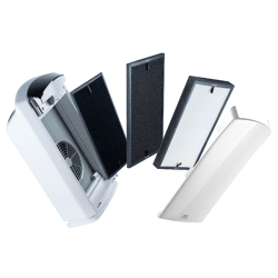 3-fach Filter Set für GoClever Cristal Air Pro Luftreiniger Lufterfrischer HEPA Aktivkohle Filter Ersatzfilter Alergiker Allergie Staub Atem Luft Luftaufbereiter 