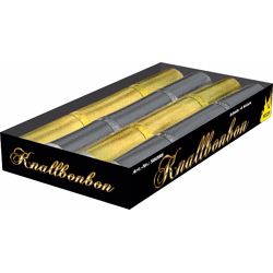 Knallbonbon 18 cm, 4er Set Tischfeuerwerk f Silvester