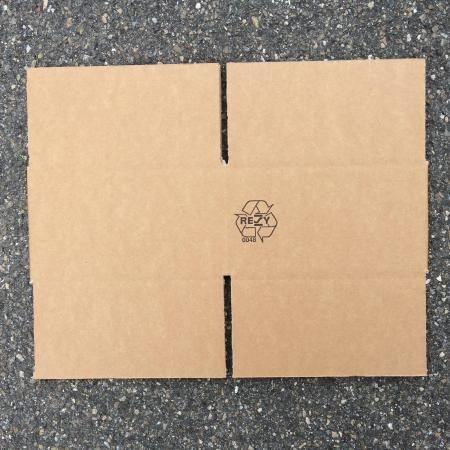 Versandkarton 1-wellig  Innenmaße LxBxH 185x185x100mm 