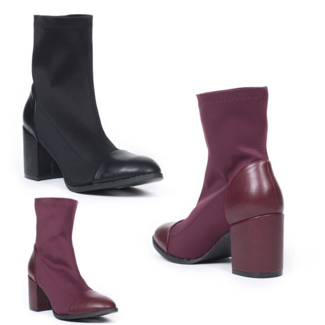 Damen Herbst Winter Stiefeletten Schuhe