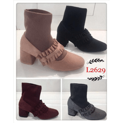 Damen Herbst Winter Stiefeletten Schuhe