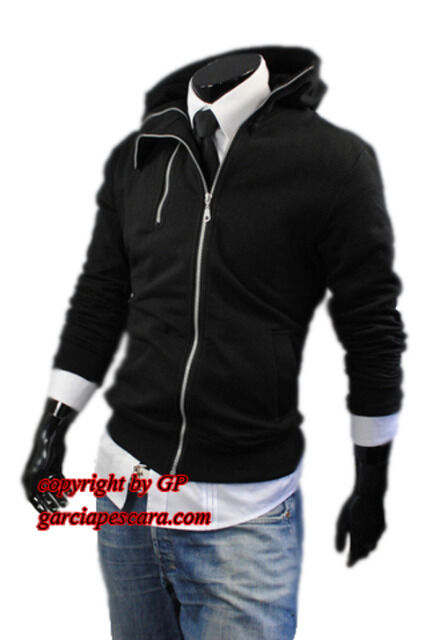 Garcia Pescara GP3 Herren Zip Hoodie schwarz Gr. L
