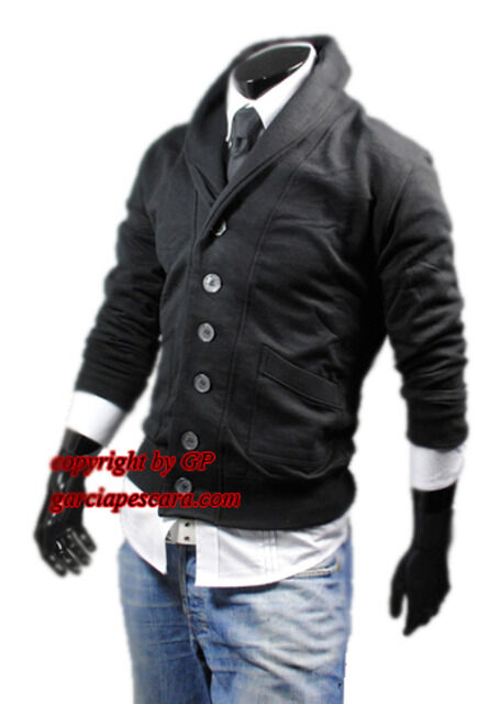 Garcia Pescara GP8 Herren Cardigan Jacke schwarz Gr. M