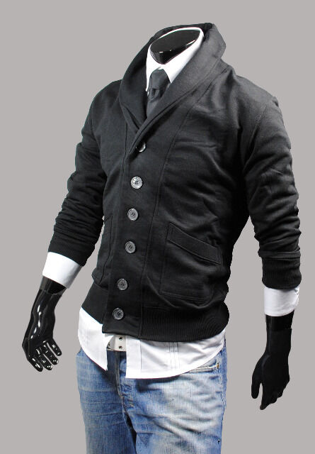 Garcia Pescara GP8 Herren Cardigan Jacke schwarz Gr. M