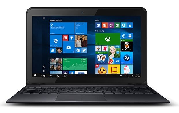 ODYS PRIME WIN 10 2in1 Tablet PC und Notebook Laptop 10,1