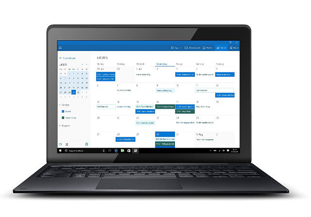 ODYS PRIME WIN 10 2in1 Tablet PC und Notebook Laptop 10,1