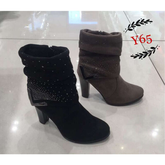 Damen Herbst Winter Stiefeletten Schuhe