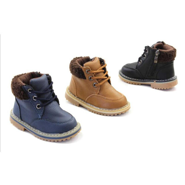 Kinder Herbst Winter Fell Stiefel Boots