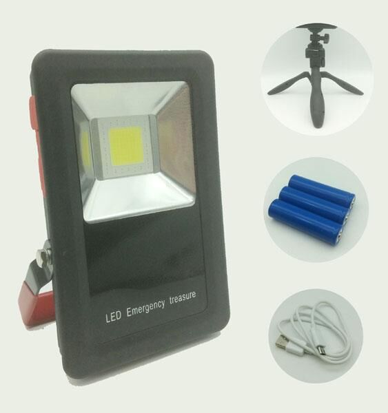 COB LED Wiederaufladbare Arbeitslampe Outdoor mit SOS 2400LM