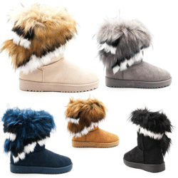 Damen Schnee Winter Stiefel Boots Schuhe