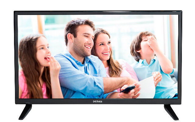 Denver LED-3269 32 Zoll HD-Ready LED TV Fernseher mit Triple-Tuner, DVB-T2 /-C /-S2 HDMI, Ci+ Bildschirm 