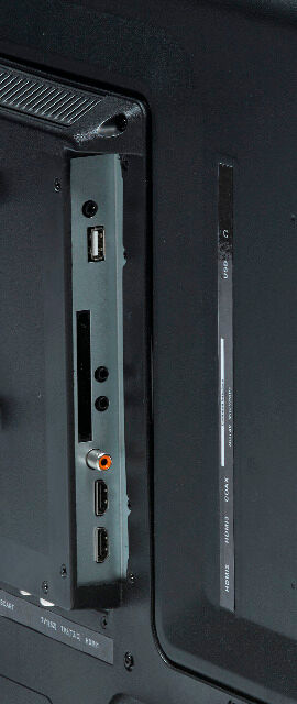 Denver LED-3269 32 Zoll HD-Ready LED TV Fernseher mit Triple-Tuner, DVB-T2 /-C /-S2 HDMI, Ci+ Bildschirm 