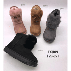 Kinder Herbst Winter Fell Stiefel Boots