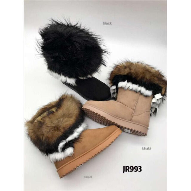 Damen Herbst Winter Stiefel Schnee Boots