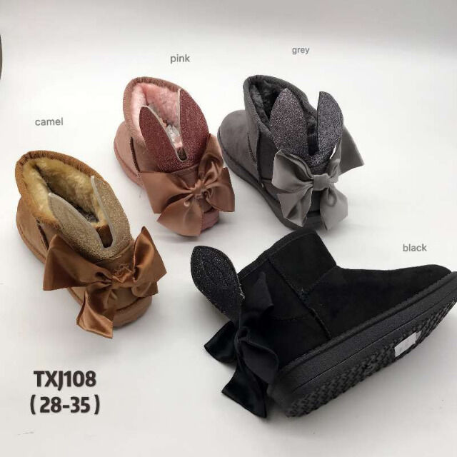 Kinder Herbst Winter Fell Stiefel Boots