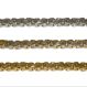 Königskette Bikerkette Panzerkette Silber Gold 60 cm Lang 10 mm Breit