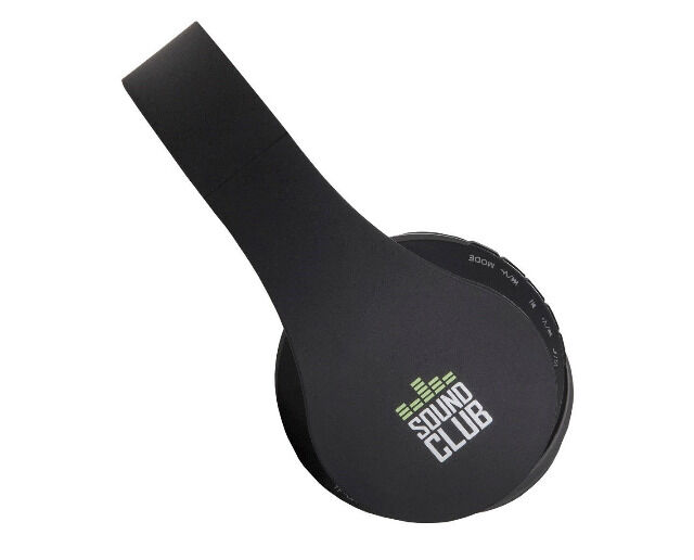 GoClever Sound Club Urban Bluetooth Over-Ear Headphone Kopfhörer mit Super Bass SD Radio faltbar Musik Radio FM UKW Bluetooth Freisprechfunktion microSD Karte Kartenleser