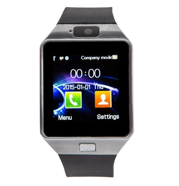 GoClever Chronos Connect 2 Smartwatch Fitness Uhr mit Slot für Sim Karte und Android Telefon Handy 