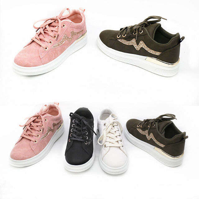 Ladies Leisure Sports Shoes Sneaker Boots 