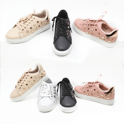 Damen Freizeit Sport Schuhe Sneaker Boots