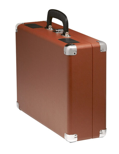 Denver VPL-120BrownMK2 portabler Plattenspieler mit USB Digitalisierungsfunktion Retro Musik MP3 Converter Vinyl mobil