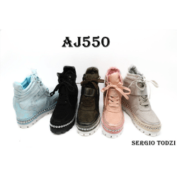 Damen Freizeit Sport Schuhe Sneaker Boots