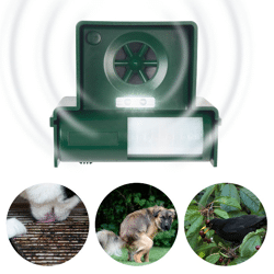 Ultraschall Hunde-und Katzenschreck mit Stroboskopblitz