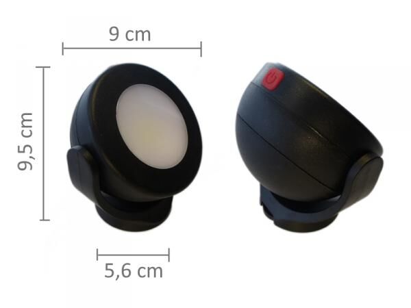 COB LED Arbeitslampe im 12er Display