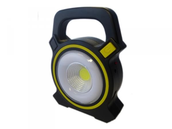 COB LED Arbeitslampe mit USB und Solarladung
