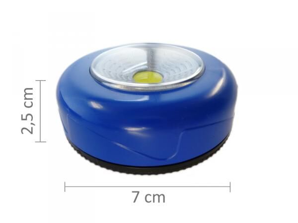 COB LED Schrankleuchte Stick&Push in 24er Display