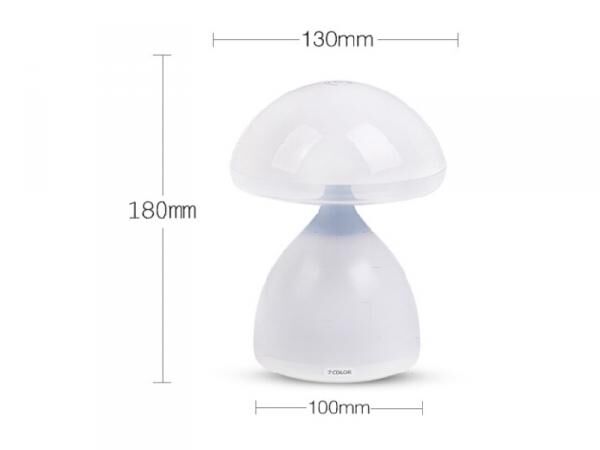 COB LED USB Pilz Nachtlicht Schlummerlicht mit Touch
