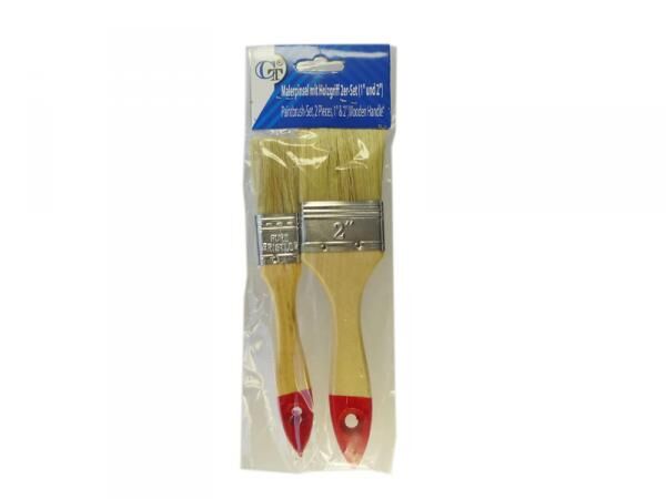 Malerpinsel Flachpinsel mit Holzgriff 1