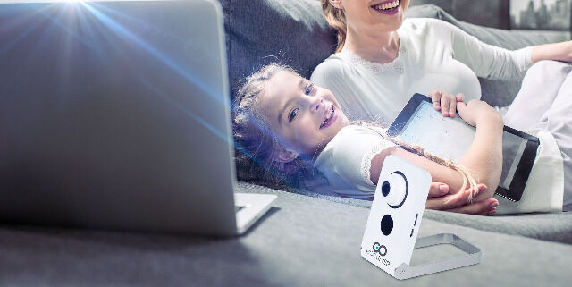 GoClever Nanny Eye 2 3in1 WLAN Smartphone Überwachungskamera Einbruchschutz Babyphone Überwachung Kamera Einbruch Kinderüberwachung Kinder 