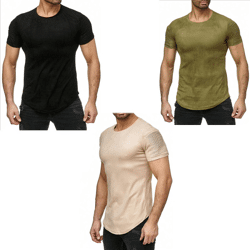 Herren Freizeit T-Shirt Oberteil