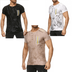 Herren Freizeit T-Shirt Oberteil